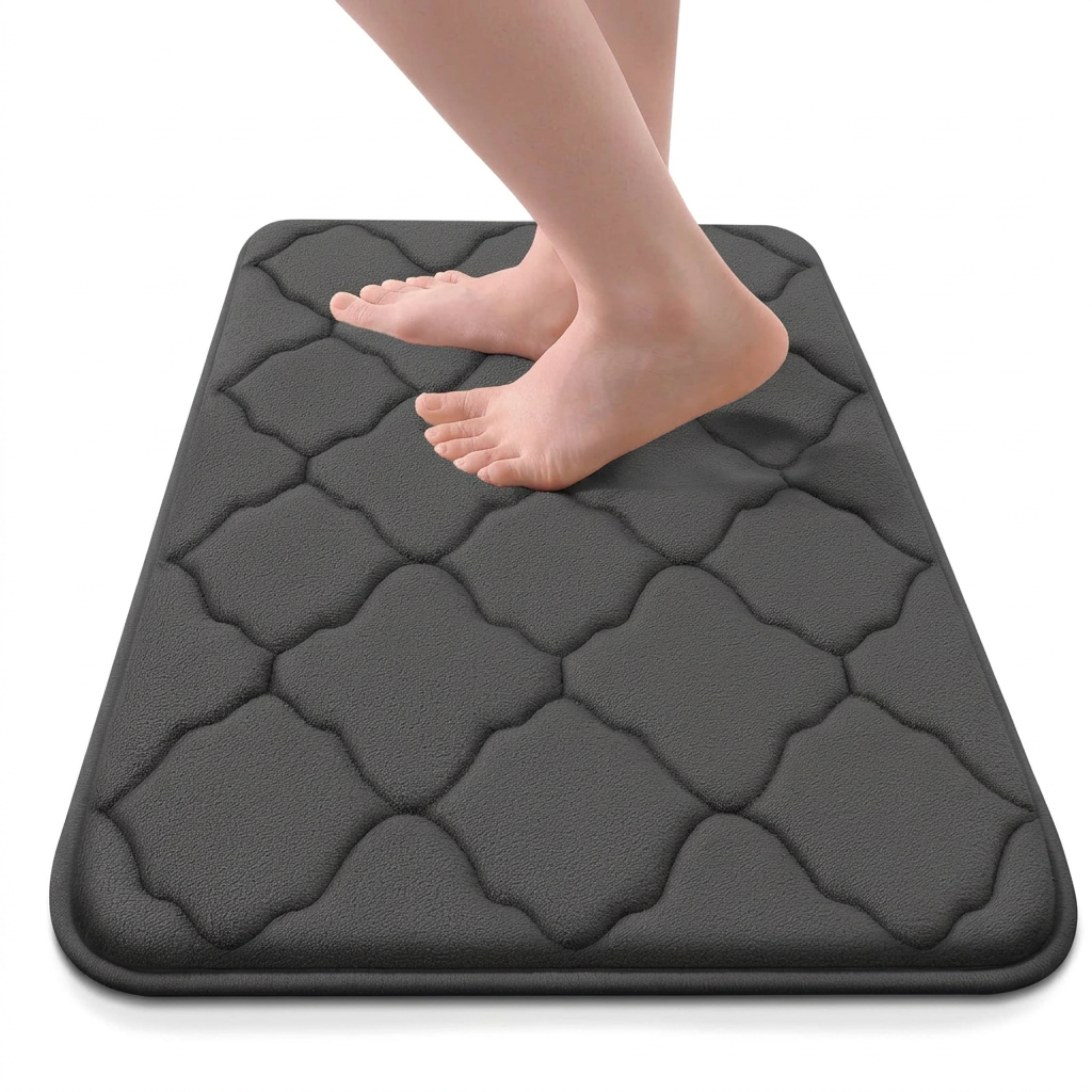Memory Foam Bath Mat Rug